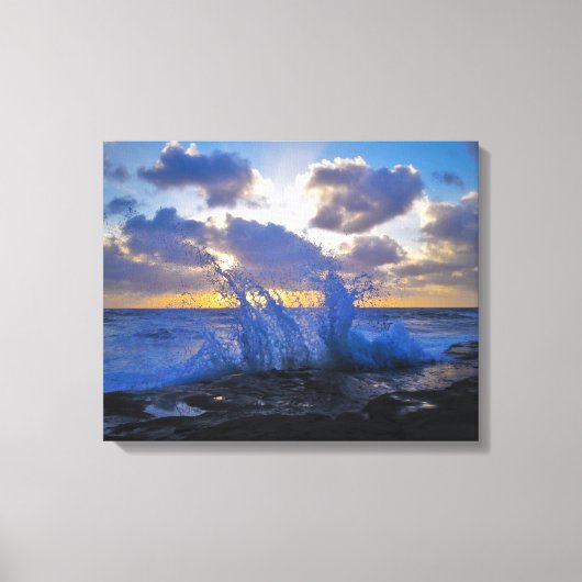 crashen! canvas afdruk (Voorkant)