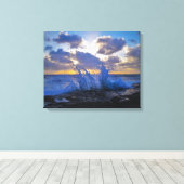 crashen! canvas afdruk (Insitu (Houten vloer))