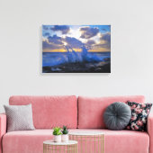 crashen! canvas afdruk (Insitu (Woonkamer))