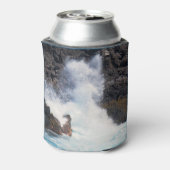 Crashen tegen de rotsen blikjeskoeler (Blikje Achterkant)