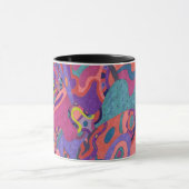 Crashers de lune, Mug d'art Abstrait (Centre)
