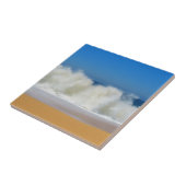 Crashing Ocean Waves Ceramic Tegel Tegeltje (Zijkant)