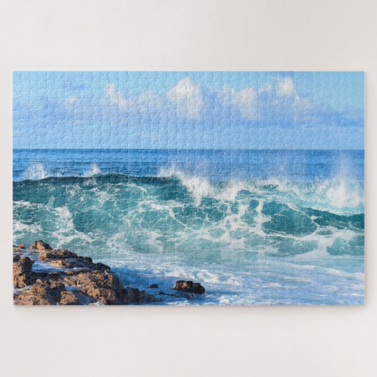 Crashing Ocean Waves in Hawaii - 20x30 inch Legpuzzel (Horizontaal)