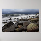 Crashing Wave. Poster door cARTerART (Voorkant)