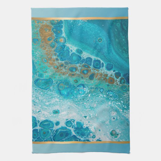 Crashing Wave Theedoek (Verticaal)