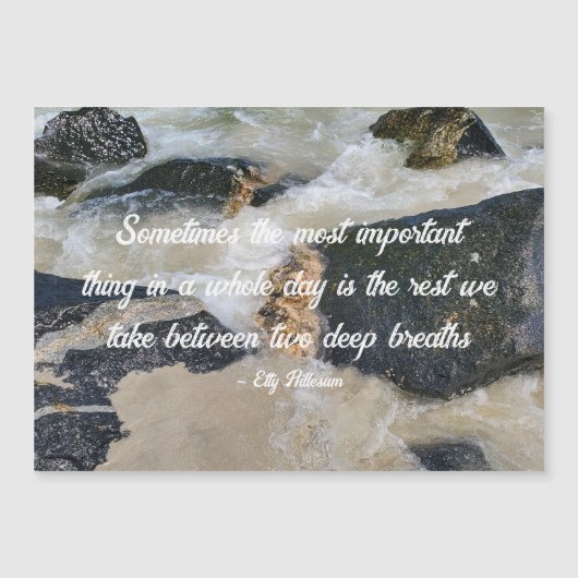 Crashing Waves Magnetische Kaart (Voorkant)