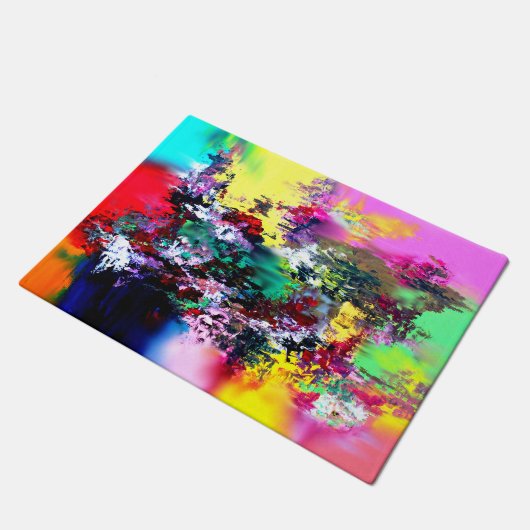 Crashingkleuren Deurmat (Schuin)