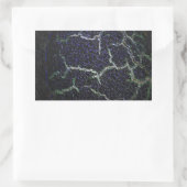 crashshell rechthoekige sticker (Tas)