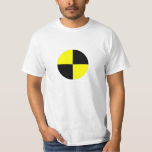 crashtestdummy symbool voor auto-ongeval t-shirt