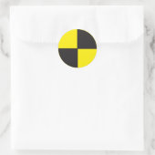 Crashtestdummy's, R&D Ronde Sticker (Tas)