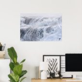 CrashWaves in de winter Poster (Thuiskantoor)