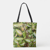 Crassula ovata sur tout le sac d'impression (Dos)