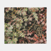 Crassula perforata fleece deken (Voorkant (Horizontaal))