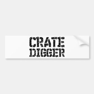 Crate Digger Bumpersticker