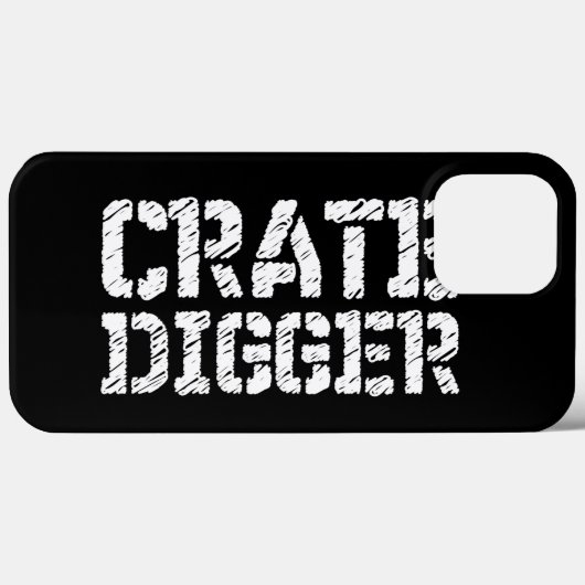 Crate Digger Case-Mate iPhone Case (Achterkant (horizontaal))