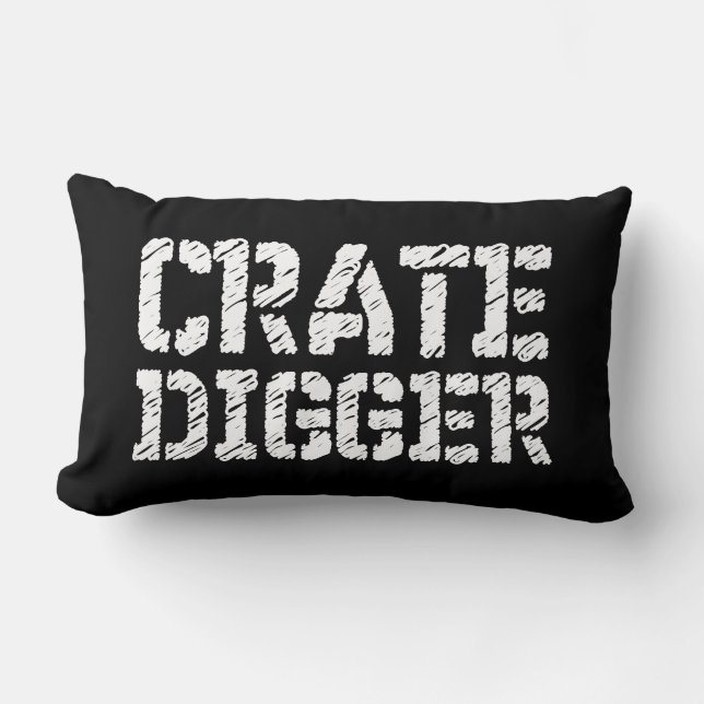 Crate Digger Kussen (Voorkant)