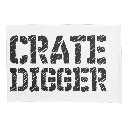 Crate Digger Kussensloop (Voorkant)
