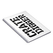 Crate Digger Notitieboek (Rechterzijde)