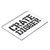 Crate Digger Notitieboek (Linkerzijde)