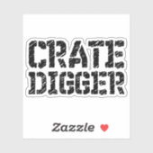 Crate Digger Sticker (Vel)