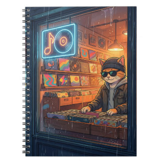 Crate Digging at the Vinyl Store Notitieboek