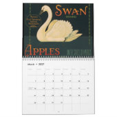 , Crate Label Calendar Kalender (Mar 2027)