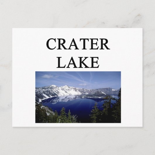 crateermeer briefkaart (Voorkant)
