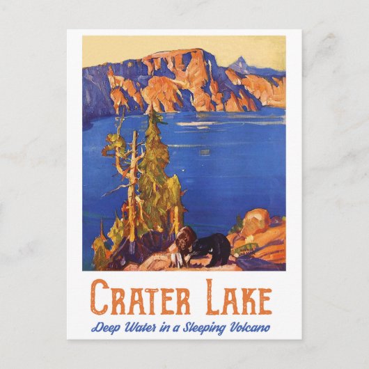 Crater Lake Briefkaart (Voorkant)