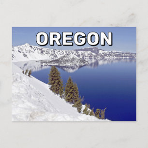 Crater Lake En Oregon Carte Postale