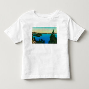 Crater Lake en Wizard Island Uitzicht Kinder Shirts