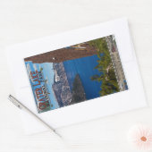 Crater Lake - Informationeel Poster Rechthoekige Sticker (Envelop)