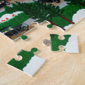 Crater Lake Lodge Puzzle Legpuzzel (Zijkant)