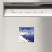 Crater Lake National Park Oregon USA Travel Magnet (In Situ (Lave-vaisselle))