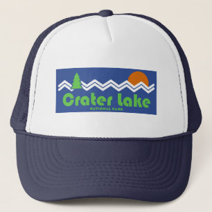 Crater Lake National Park Retro Trucker Pet