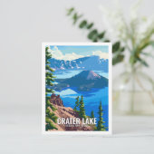 Crater Lake National Park, Verenigde Staten Briefkaart (Staand voorkant)
