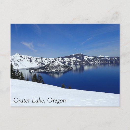 Crater Lake, Oregon Briefkaart (Voorkant)
