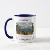 Crater Lake Oregon Coffee Mok (Links)