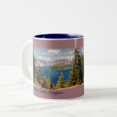 Crater Lake Oregon Coffee Mug (Devant gauche)