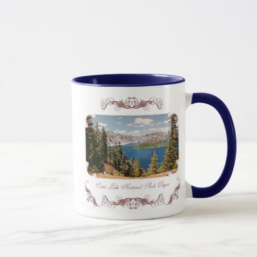 Crater Lake Oregon Coffee Mug (Droite)