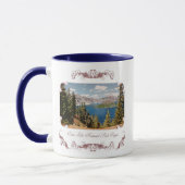 Crater Lake Oregon Coffee Mug (Gauche)