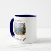 Crater Lake Oregon Coffee Mug (Devant gauche)