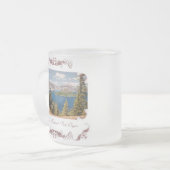 Crater Lake Oregon Gelé Café Mug (Devant gauche)