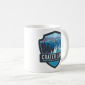 Crater Lake Oregon Mug (Devant droit)