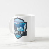 Crater Lake Oregon Mug (Devant gauche)