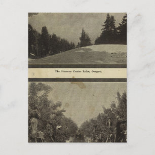 Crater Lake Oregon Orchard scene Briefkaart