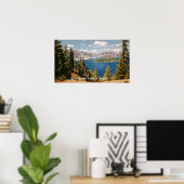 Crater Lake Oregon Poster (Thuiskantoor)