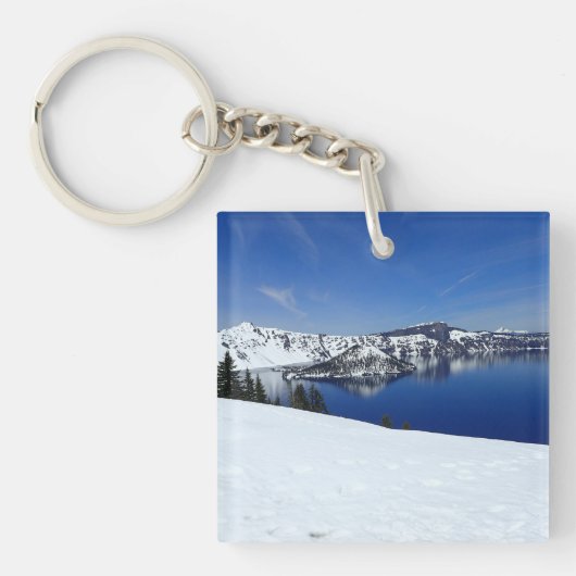 Crater Lake, Oregon Sleutelhanger (voorkant)