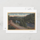 Crater Lake, Oregon - Upper Rogue Briefkaart (Voorkant / Achterkant)