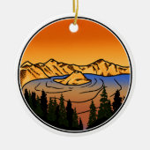 Crater Lake Ornament (Voorkant)