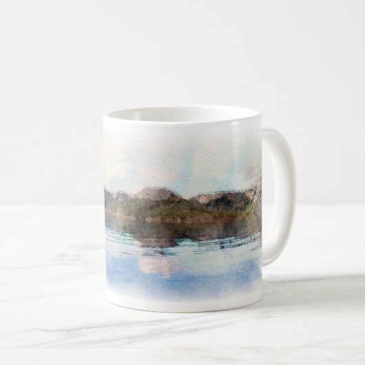 Crater Lake Parc national Café Mug (Devant droit)